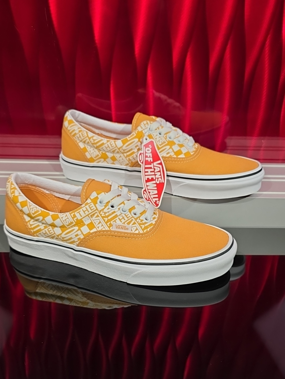 Vans Era Off The Wall Golden Nugget Yellow Men 8.5 Women 10.0 New With Box